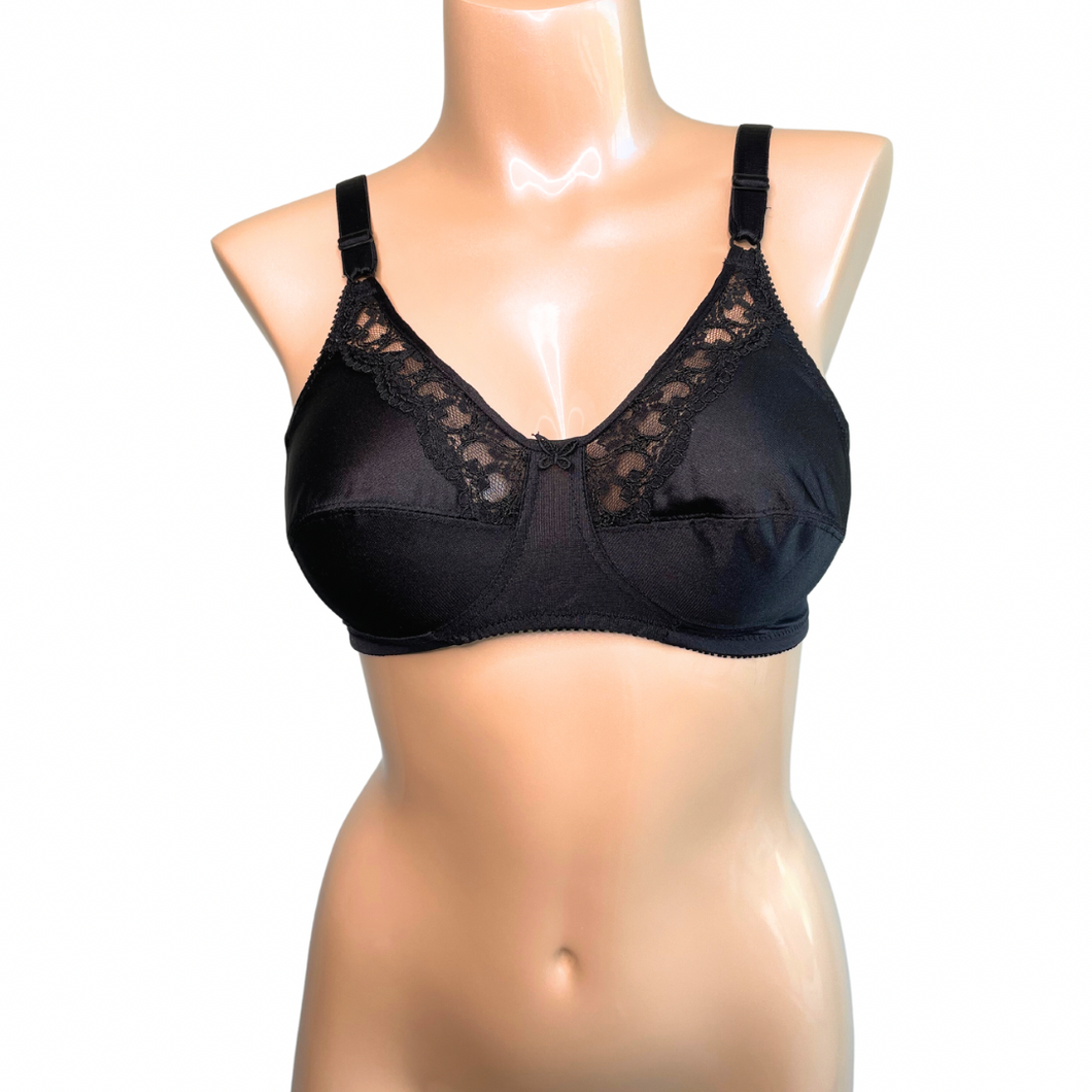 Trulife Naturalwear Lacey Wire-Free Soft Cup Bra